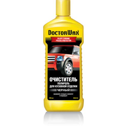 Очищувач-поліроль для кузова Doctor Wax чорний 300 мл (DW8316) 738316