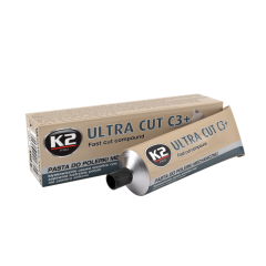 Паста для механічного полірування кузова К2 Ultra Cut C3+ 100 г (L001)