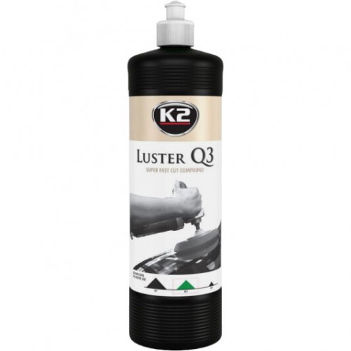 Паста для полірування кузова K2 Luster Q3 зелений металік 1000 г (L31000) K20719