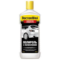 Поліроль кузова з поліфлоном Doctor Wax сірий 300 мл (DW8457)