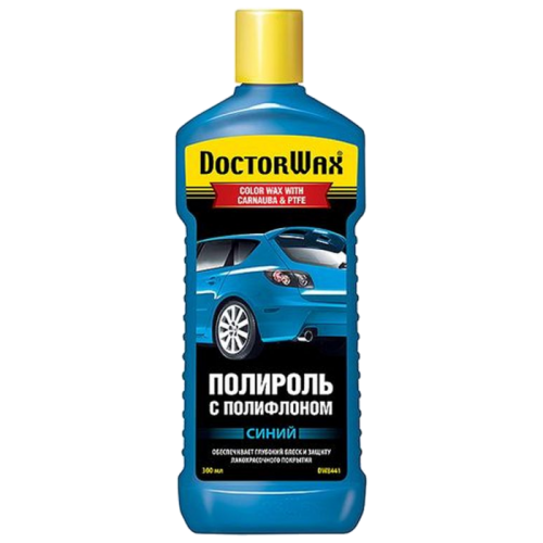 Поліроль кузова з поліфлоном Doctor Wax синій 300 мл (DW8441) 738441