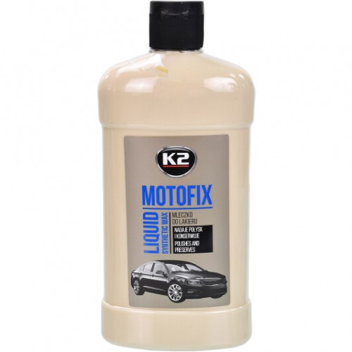 Поліроль восковий для кузова K2 Perfect Motofix безбарвний 500 мл (K055) K20460