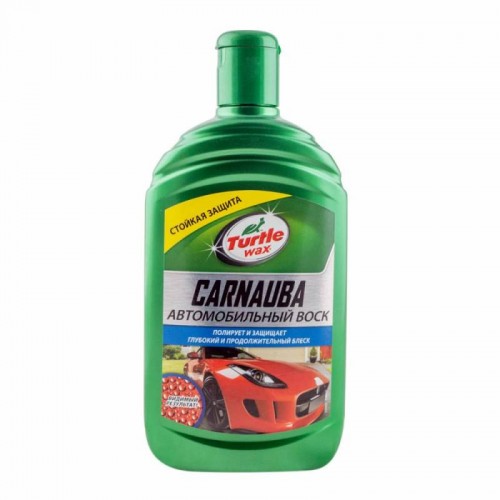 Поліроль восковий для кузова TURTLE WAX Carnauba 500 мл (53002) 040030
