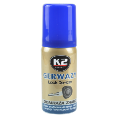 Розморожувач замків K2 Gerwazy аерозоль 50 мл (K656)