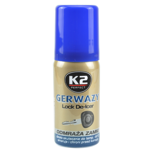 Розморожувач замків K2 Gerwazy аерозоль 50 мл (K656) K20236
