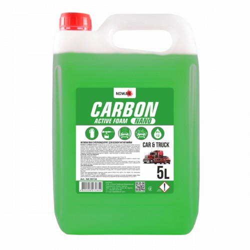 NOWAX Піна активна концентрат для безконтактної мийки CARBON 5л. NX05134 NX05134