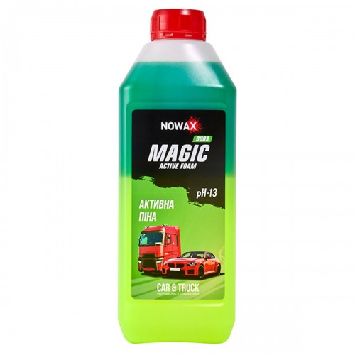 NOWAX Піна активна суперконцентрат для безконтакт.мийки Nowax Magic Active Foam Duos 1л. NX01194 NX01194