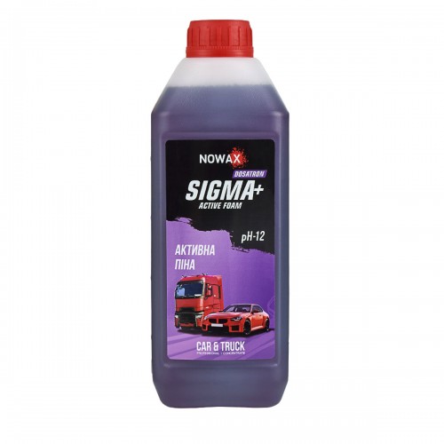 NOWAX Піна активна суперконцентрат для безконтакт.мийки Nowax Sigma + Active Foam Dosatron 1л. NX01185 NX01185