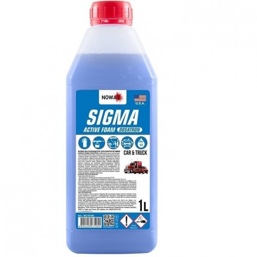 NOWAX Піна активна суперконцентрат для безконтактної мийки Nowax Sigma Active Foam Dosatron 1л. NX01184 NX01184