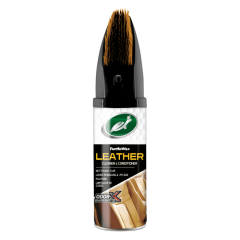 Очищувач-кондиціонер для шкіри TURTLE WAX Leather Cleaner зі щіткою аерозоль 400 мл (52895)