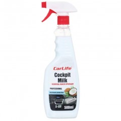 CARLIFE Поліроль панелі приладів Carlife Кокос. Cockpit Milk 500ml CF534