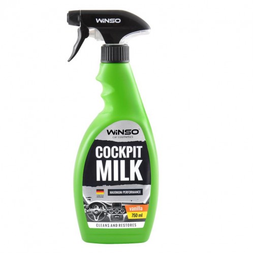 COCKPIT MILK Vanilla Поліроль-молочко для панелі приладів 750мл. 875119 875119