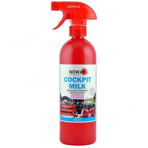 NOWAX Молочко для панелі приладів NOWAX COCKPIT MILK CHERRY 750ML NX75014 NX75014