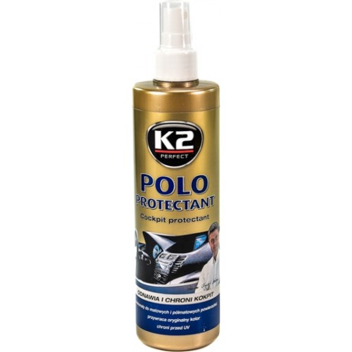 Поліроль для пластику K2 Polo Protectant матовий прозорий 350 мл (K410) K20145