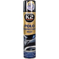 Поліроль для пластику K2 Polo Protectant матовий прозорий аерозоль 300 мл (K413)