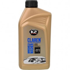 Омивач скла зимовий K2 Claren Windshield Washer -22 °С з нейтральним ароматом 1л. (K621)