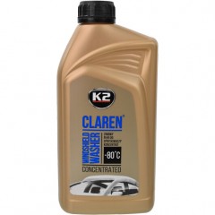 Омивач скла зимовий K2 Claren Windshield Washer -80 °С з нейтральним ароматом концентрат 1л. (K611)