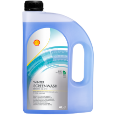 Омивач скла Shell Winter Screenwash 4л, готовий до використання, зимовий