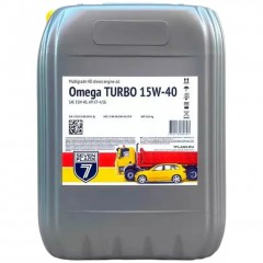 Олива моторна 7FLAGS OMEGA TURBO 15W-40 API CF-4каністра 20л ПЕ