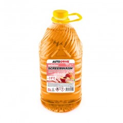 Омиватель зимовий AUTO DRIVE WINTER SCREEN WASH PEACH -19 °С ПЕТ 5 л AD0141