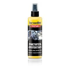 DoctorWax Очисник Протектант для вінілу, шкіри, пластику, гуми, з запахом нова машина 236 мл DW5244
