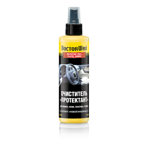 DoctorWax Очисник Протектант для вінілу, шкіри, пластику, гуми, з запахом нова машина 236 мл DW5244 DW5244