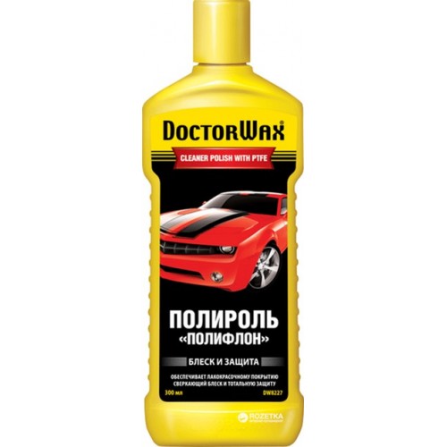 DoctorWax Поліроль-очисник, захист _Поліфлон_ 300 мл DW8227 DW8227