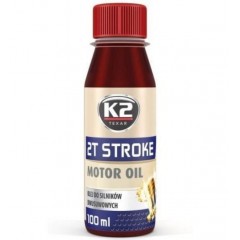Моторна олива K2 2T STROKE OIL 100ml мастило для двотактних двигунів (червоне) O528REDML100E