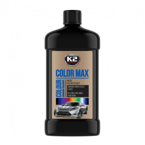 K2 COLOR MAX 500ml Поліроль (чорний) K025CA K025CA