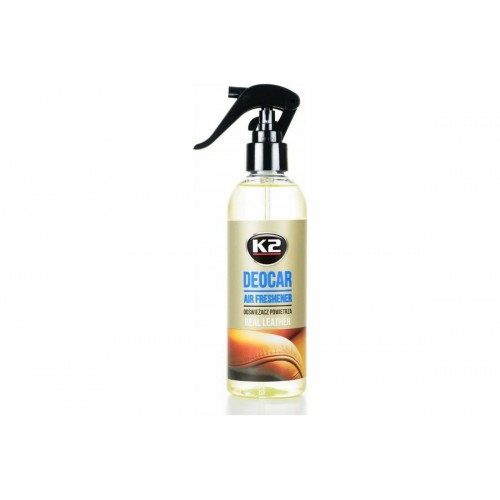 K2 DEOCAR REAL LEATHER освіжувач повітря салона з розпилювачем 250 мл (шкіра) M117RL M117RL