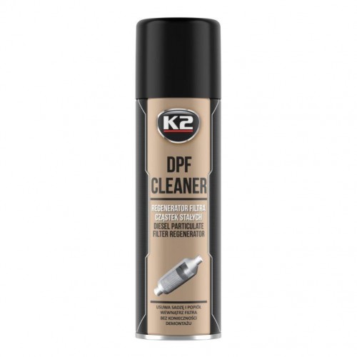 K2 DPF Cleaner 500ml Добавка для очищення дпф фільтрів (аерозоль) W150 W150