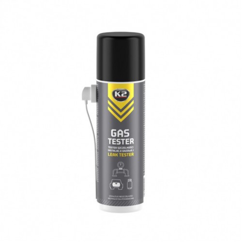 K2 GAS TESTER 400ml Спрей тестер витоку газу в обладнанні автомобіля (аерозоль) W110 W110