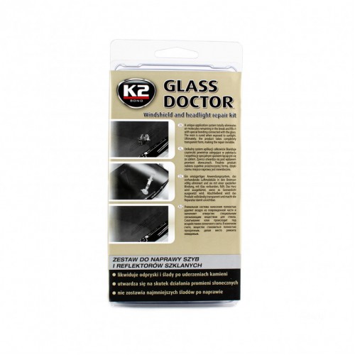 K2 GLASS DOCTOR 0,8ml Набір для ремонту скла х7 АКЦІЯ B350 B350