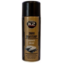 Графітна Змазка K2 W130 400 мл, аерозольне мастило з графітом.