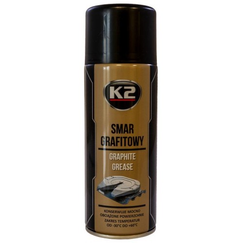 K2 GRAPHITE GREASE 400ML Мастило графітне (аерозоль) W130 W130