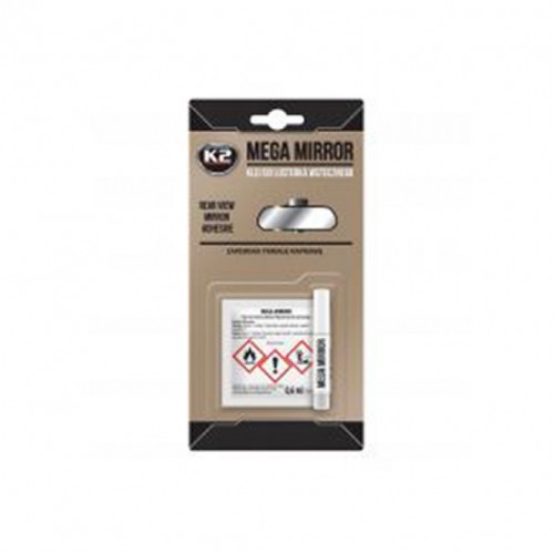 K2 MEGA MIRROR 6ml клей для дзеркала заднього виду 60сек. B110 B110