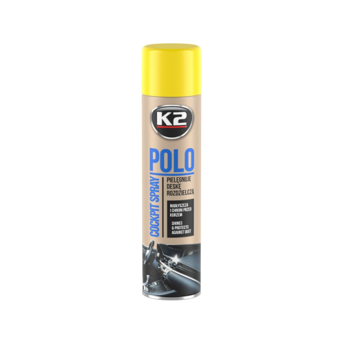 K2 POLO COCKPIT 600ml Поліроль д/панелі (лимон) K406CY K406CY