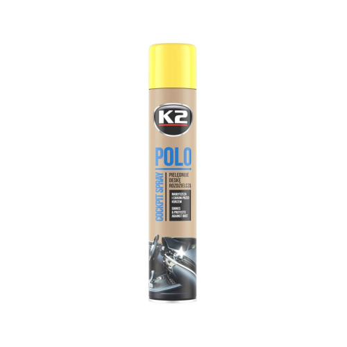 K2 POLO COCKPIT 750ml Поліроль д/панелі (лимон) K407CY1 K407CY1