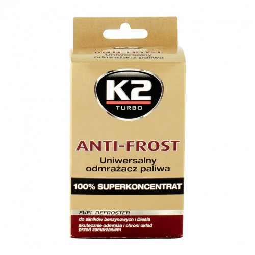 K2 TURBO ANTI FROST 50ml Засіб для видалення води з палива T313 T313