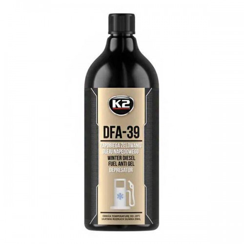K2 TURBO DFA-39 Антигель для дизельного палива 1л. ET301 ET301