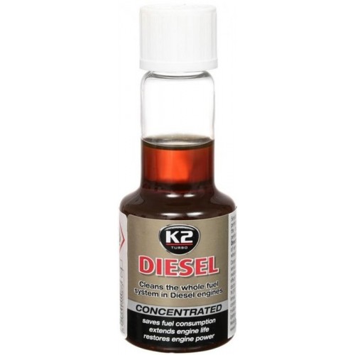 K2 TURBO DIESEL 50ml Очищувач форсунок для дизельних двигунів ET3121 ET3121