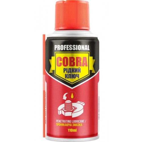 NOWAX ANTI-RUST LUBRICANT COBRA, 110ml. Рідкий ключ. Професійна проникаюча змазка NX11300 NX11300