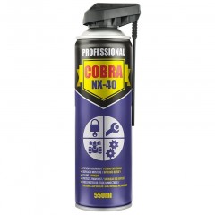 МУЛЬТИФУНКЦІОНАЛЬНА СМАЗКА NOWAX COBRA NX-40, 550 мл, спрей багатоцільовий NX55100