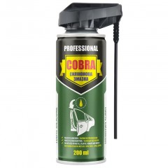Силіконова змазка NOWAX SILICONE SPRAY PROFESSIONAL COBRA 200 мл NX20700