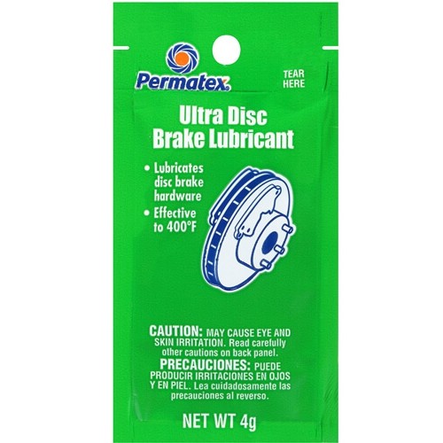 Permatex Ultra Disc Brake Lubricant 4g Мастило супорта дискових тормозів 09977 09977