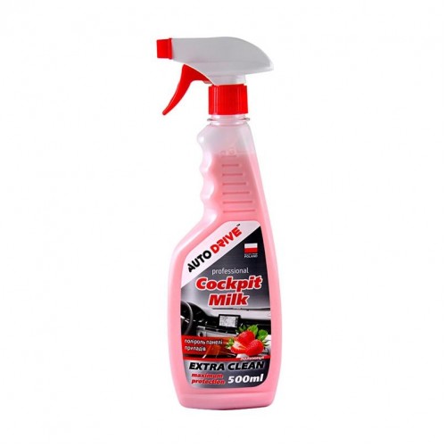 Поліроль-молочко Auto Drive Cockpit Milk Полуниця 500мл. AD0070 AD0070