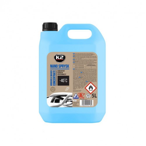 K2 NANO SPRYSK -40 концентрат зимового омивача 5л. K646 K646