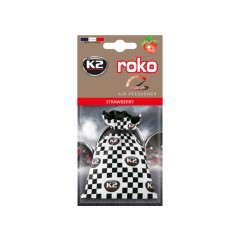Освіжувач повітря K2 Roco RACE TRUSKAWKA 25 г (мішок) - полуниця V820R