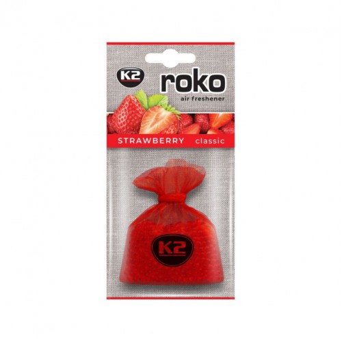 K2 ROKO truskawka 20 г освіжувач повітря полуниця (мішечок) V820 V820