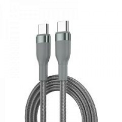 Кабель Type-C до Type-C 100 см Wiwu Concise Series 100W сірий Wi-C017